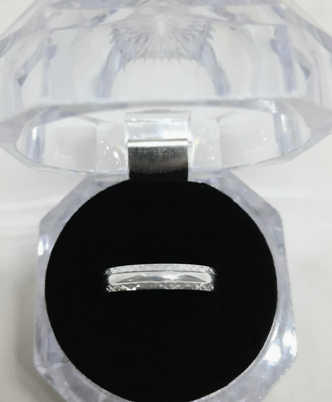 Silver Gents Wedding Ring